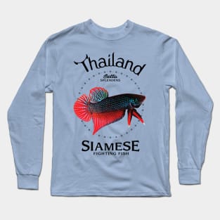 Siamese Fighting Fish Long Sleeve T-Shirt